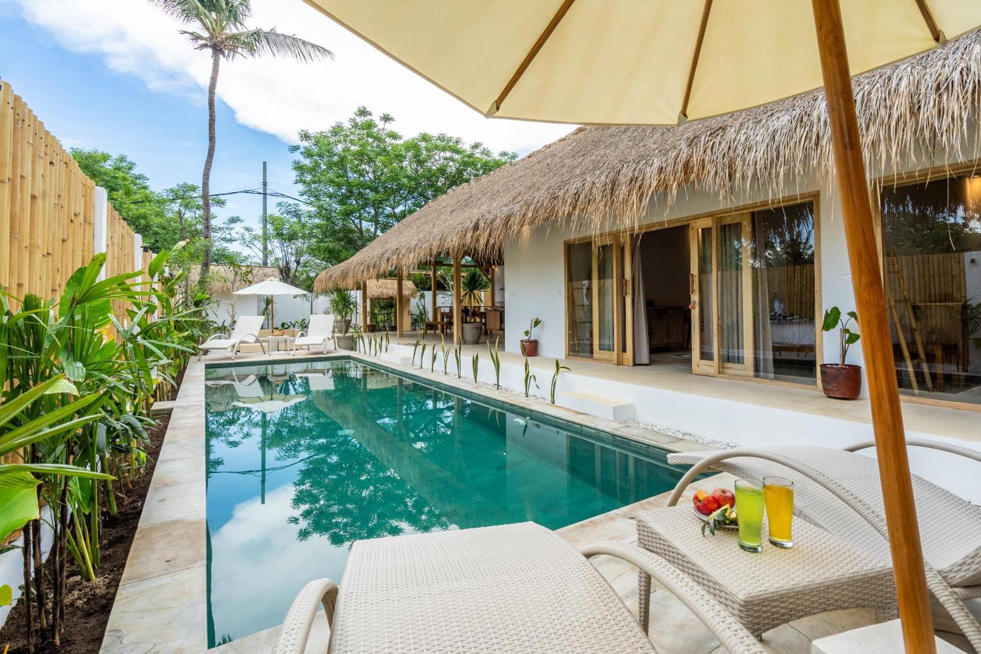 Villa Kelapa Kucing Gili Air Exterior photo