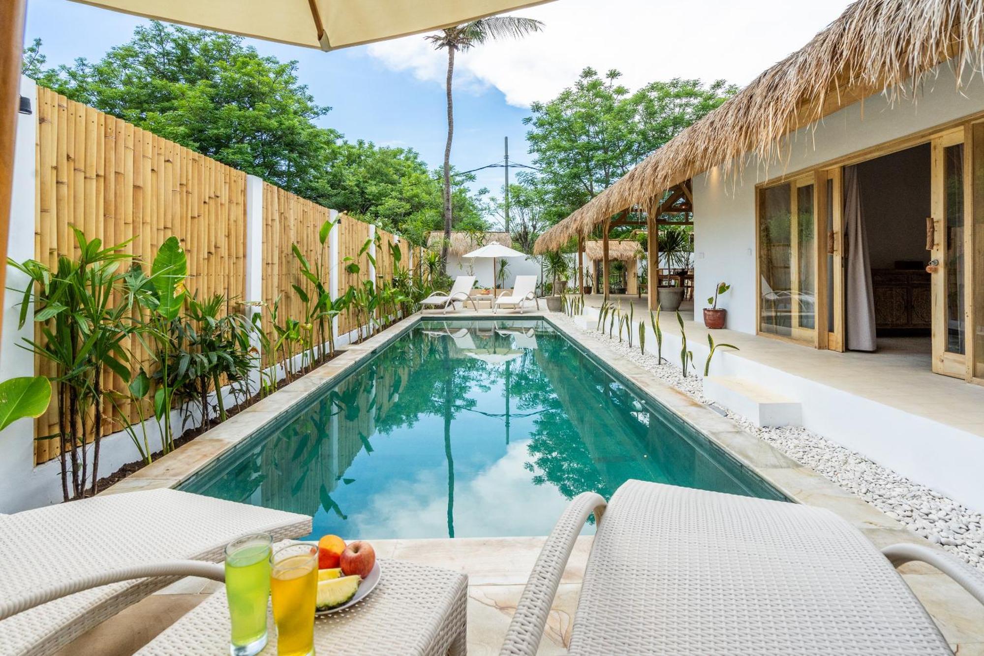 Villa Kelapa Kucing Gili Air Exterior photo