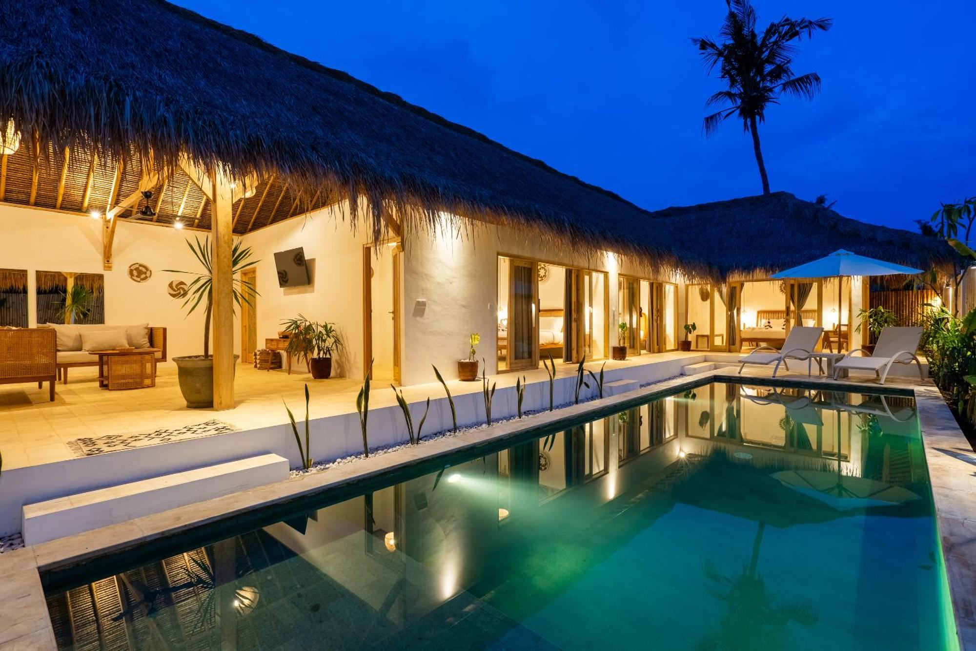 Villa Kelapa Kucing Gili Air Exterior photo