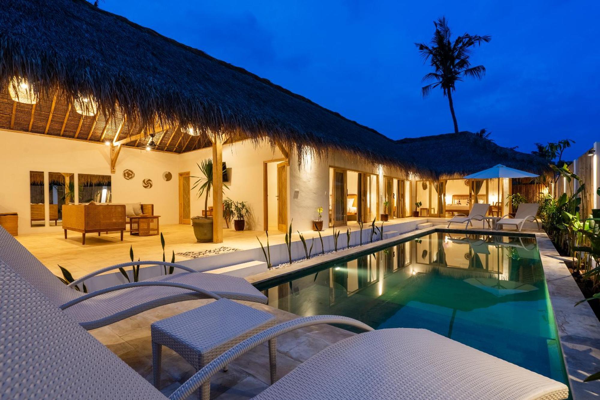 Villa Kelapa Kucing Gili Air Exterior photo